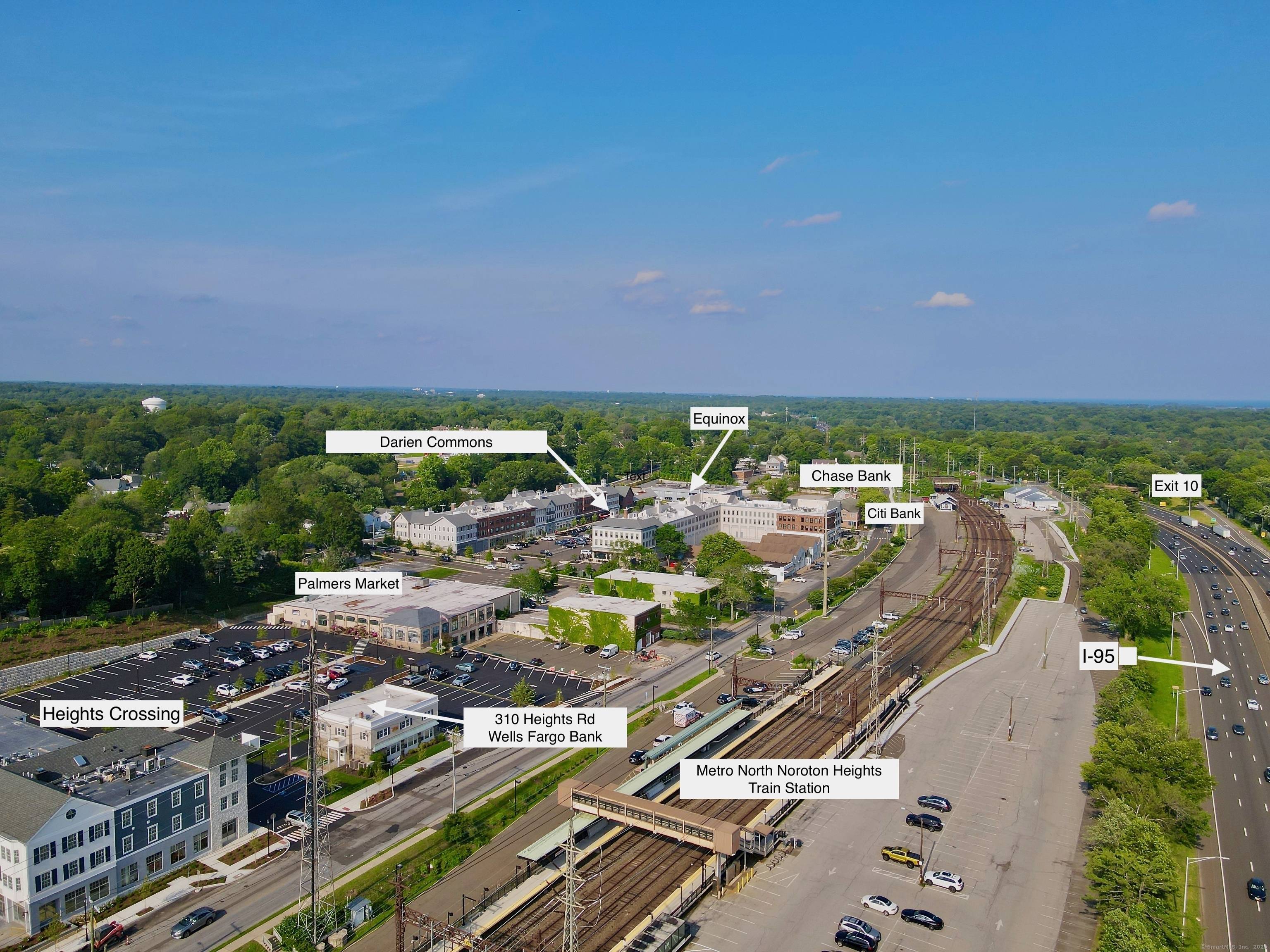 Located in the Noroton Heights Business District in Darien Just 38 Miles From NYC This Stand Alone Bank Branch Building on 0.