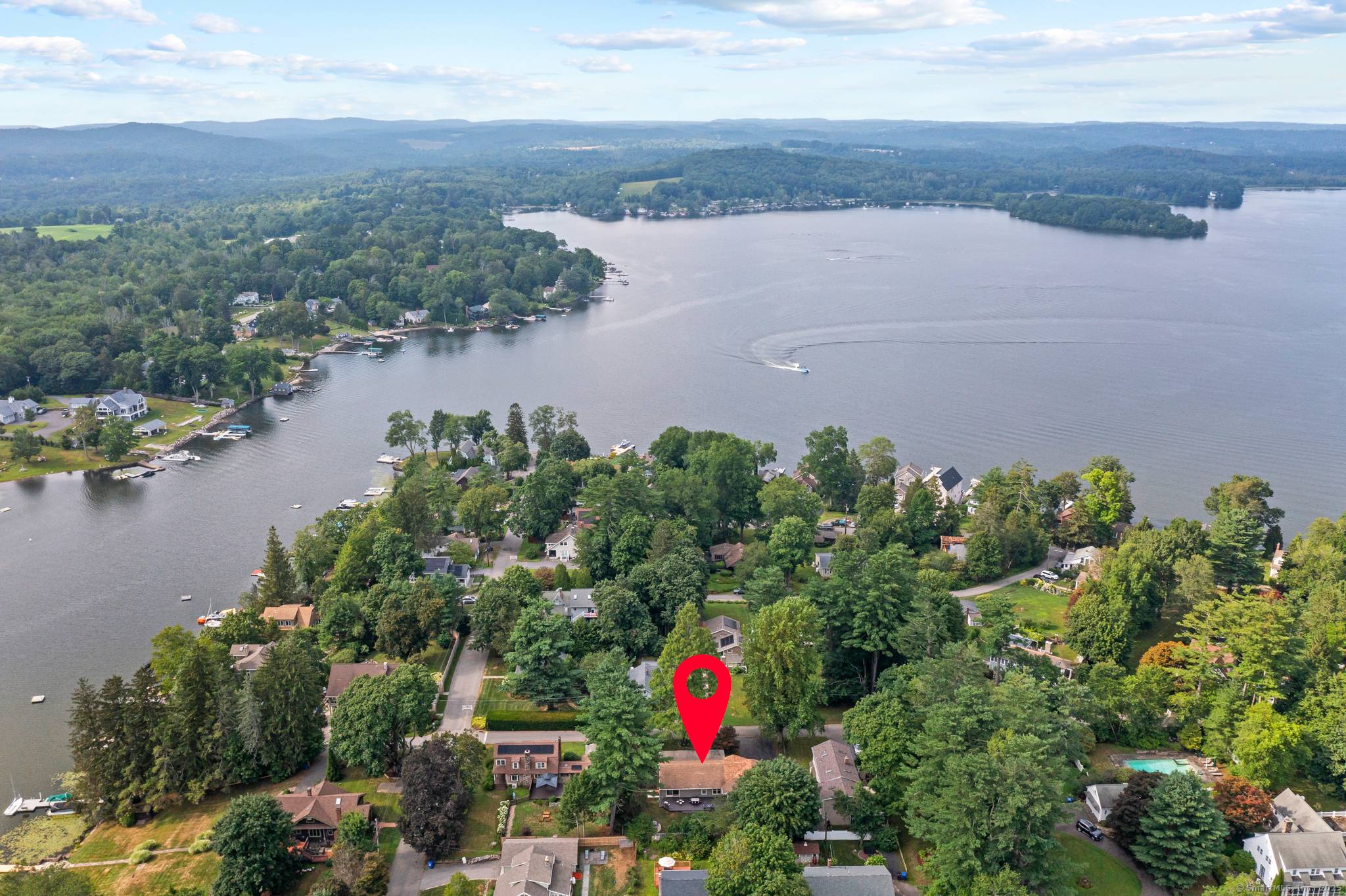 Welcome home to Deer Island living along Connecticut's largest natural lake, Bantam Lake.