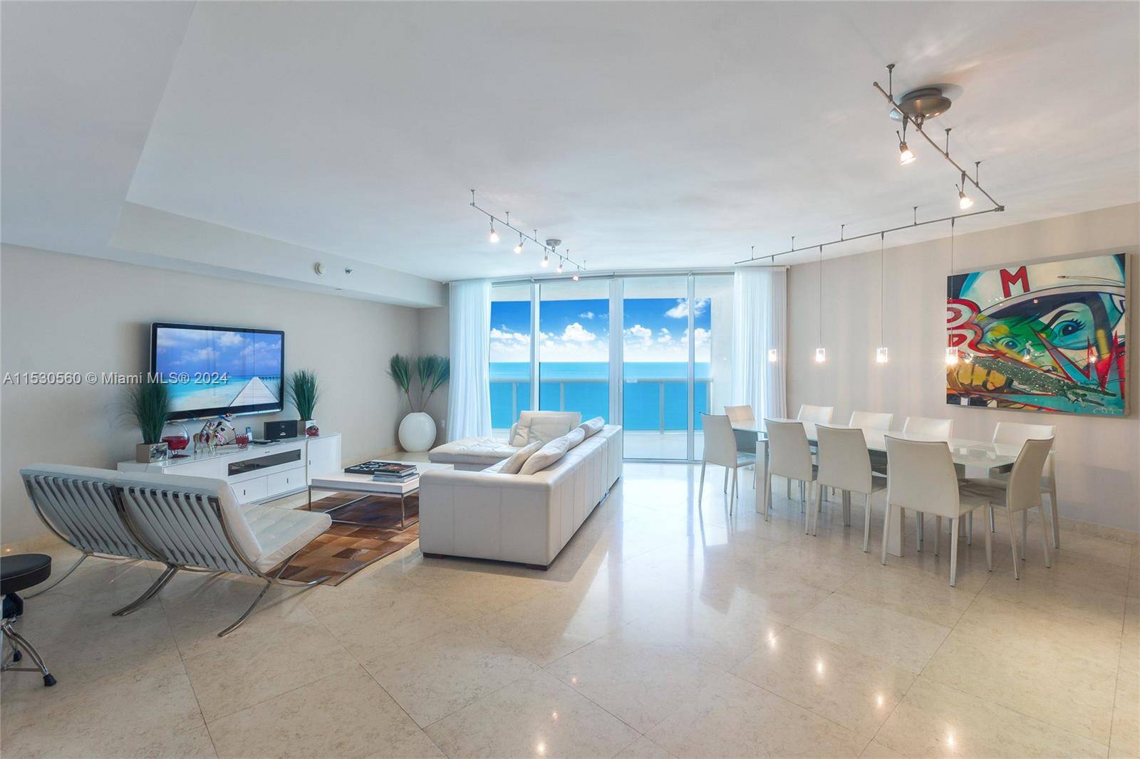 Stunning residence on the desirable 07 line at Ocean Four Condo.