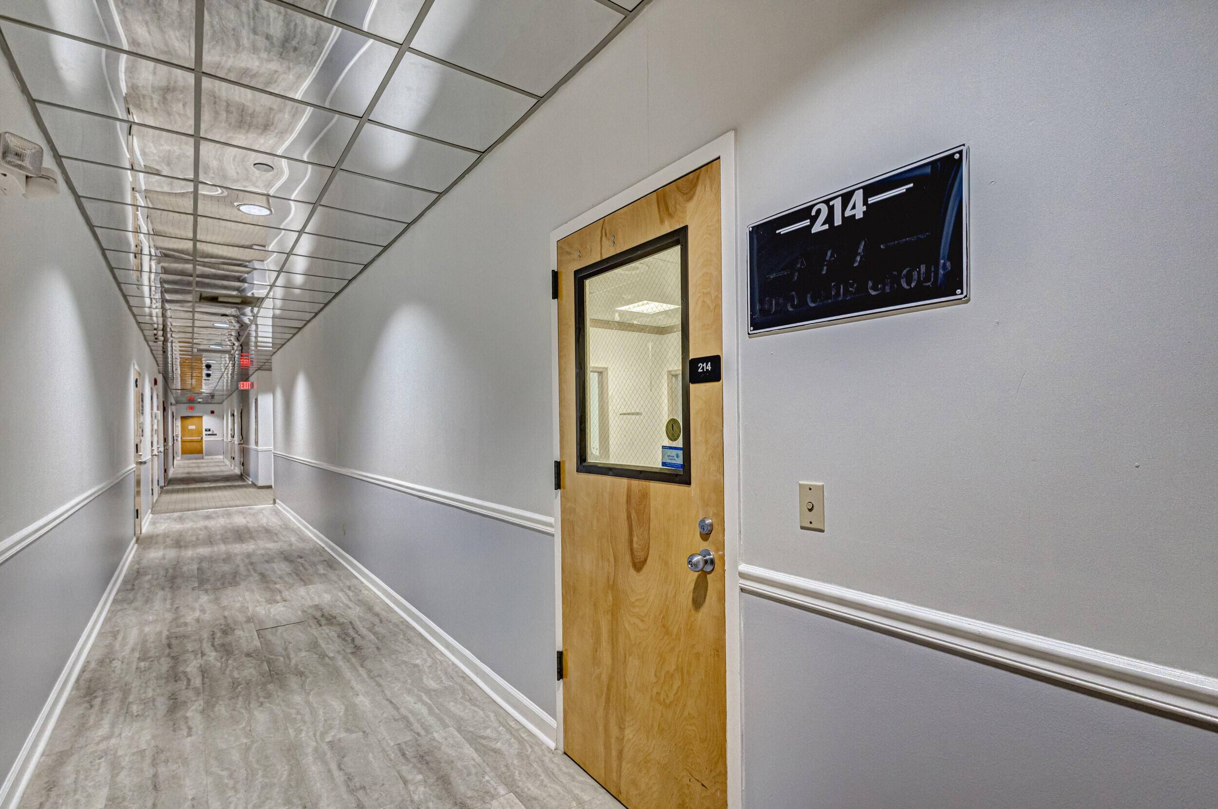 Available for lease is a 2, 395 sqft office space situated on the second floor of a dual two story building on Military Trail, near the Northlake and Military intersection.