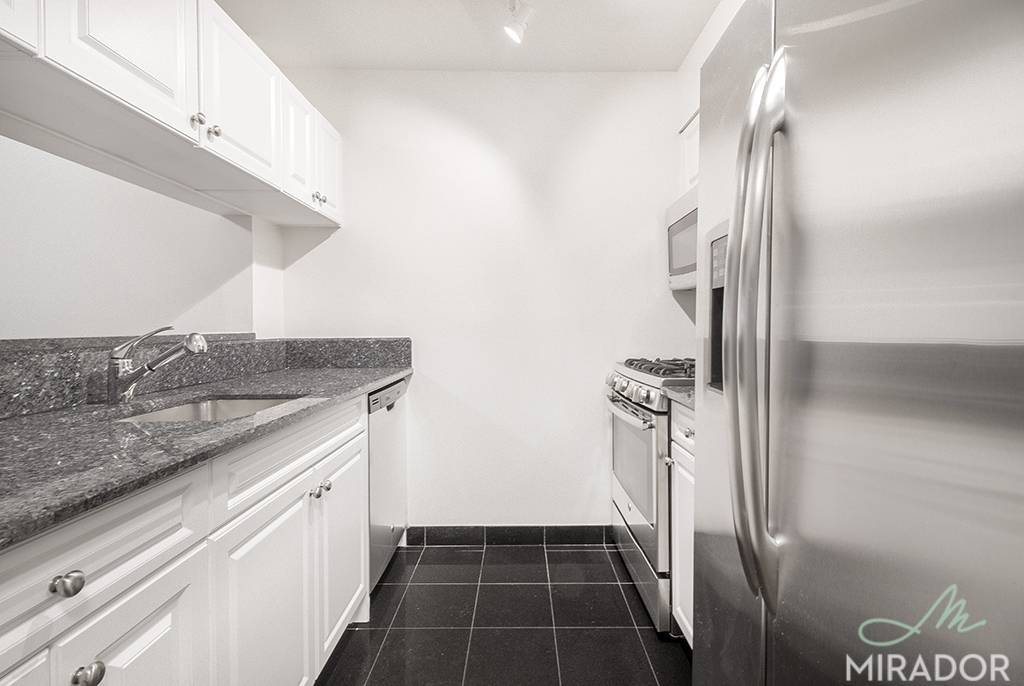 Beautiful one bedroom residence with Western exposure at The Caroline.