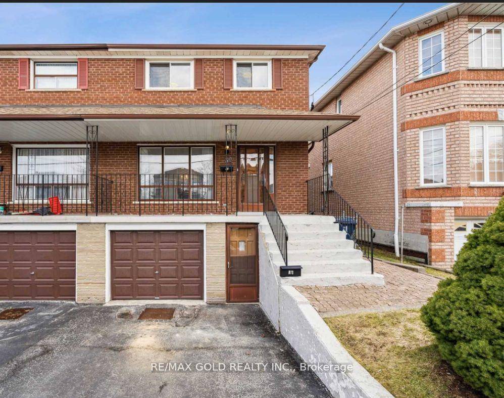 Set on a 25' x 104' lot, this semi detached 2 storey home offers 4 2 bedrooms, 3 bathrooms, and approx.