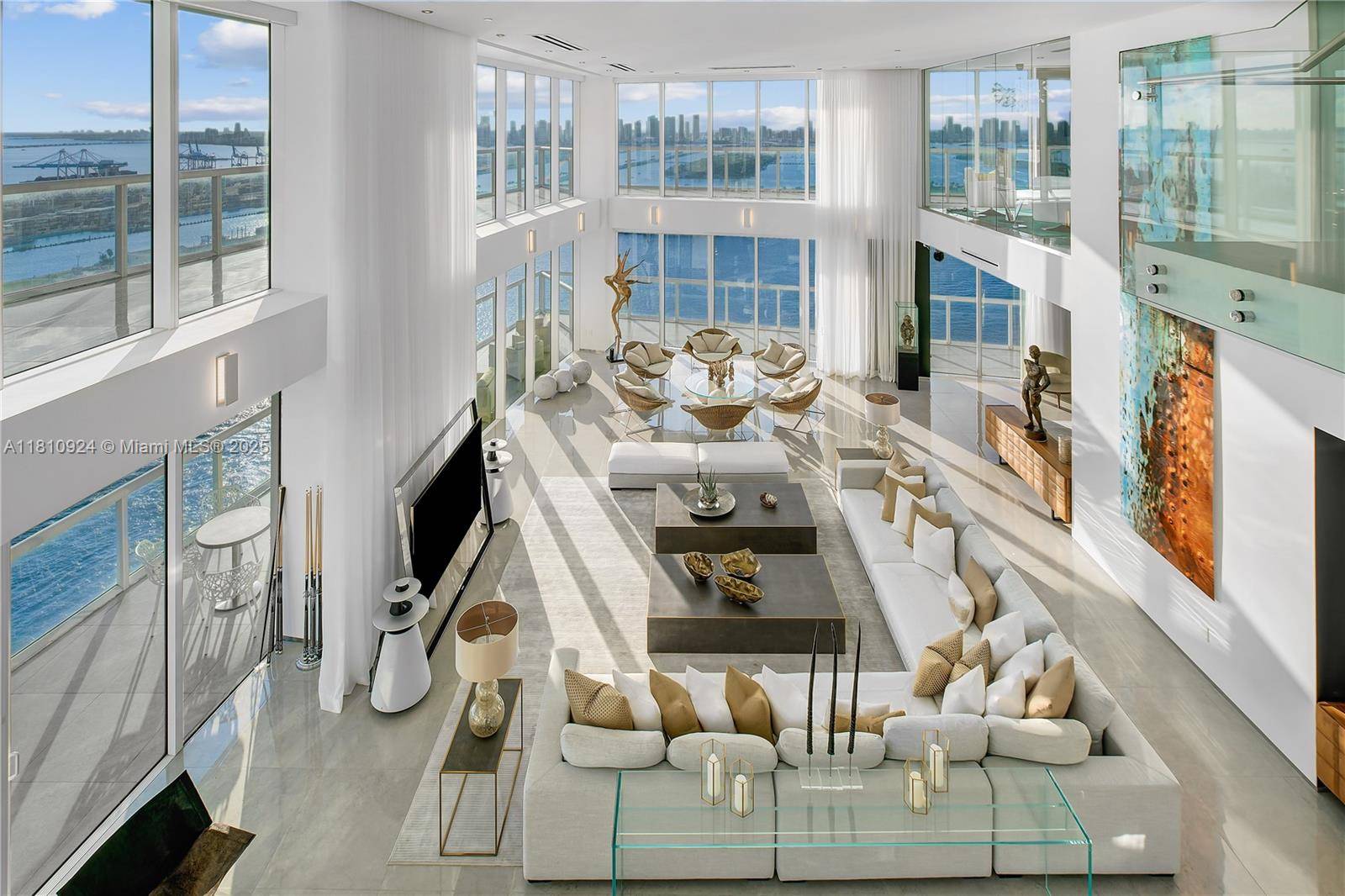 A once in a generation trophy penthouse atop the iconic Philippe Starck designed ICON in South of Fifth.