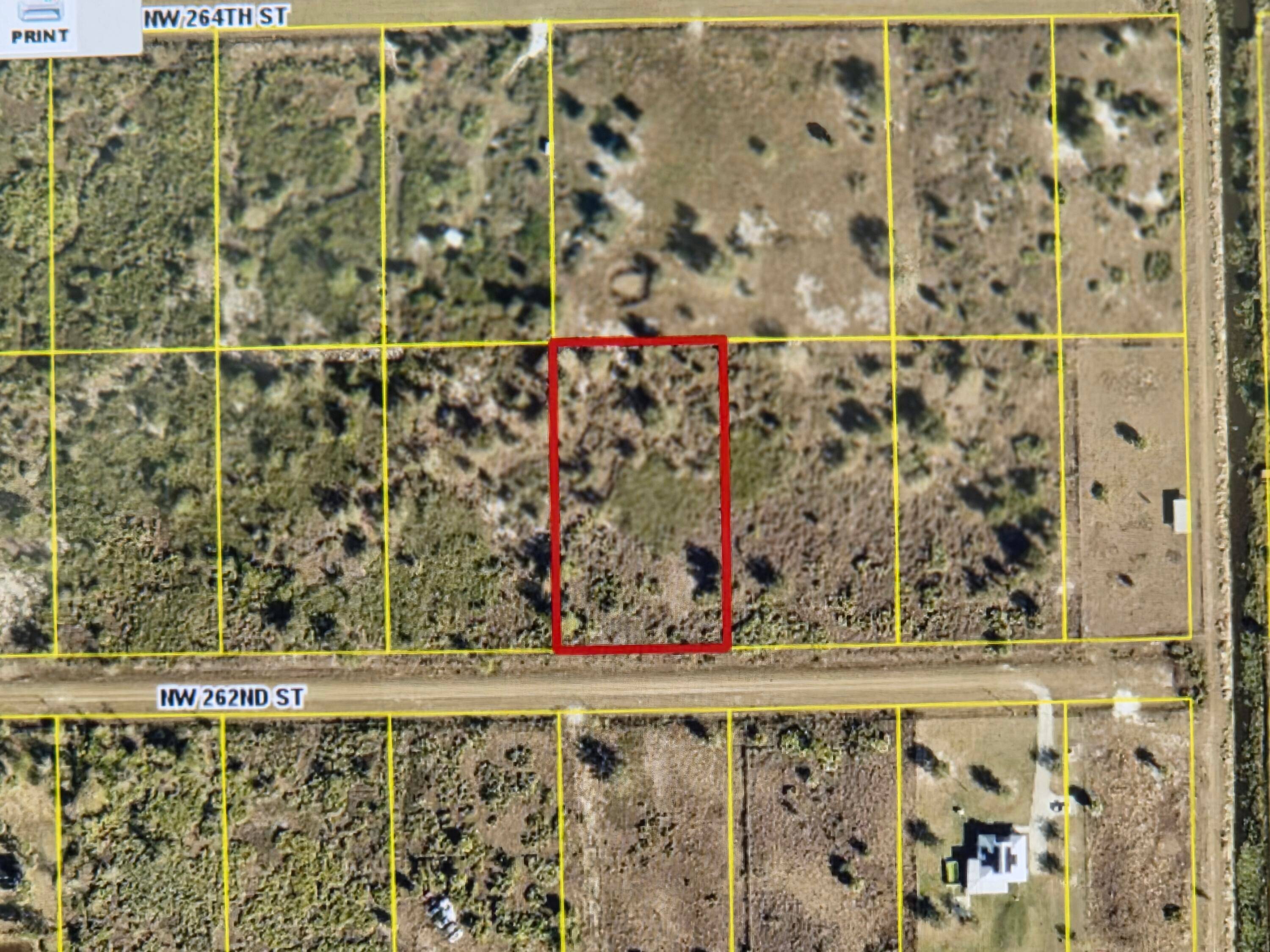 1. 25 acres for your private retreat.