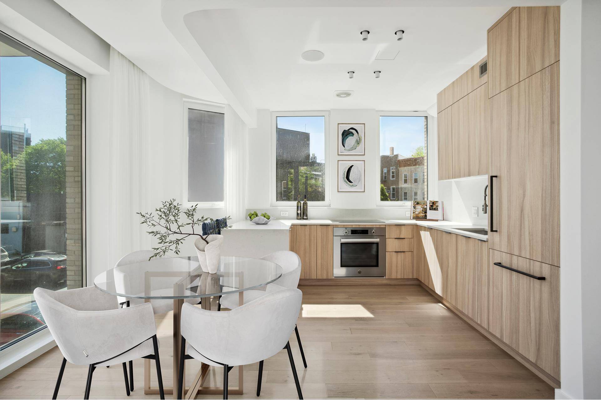 Welcome to Apartment 2 at 128 Woodpoint Road, a beautifully appointed full floor residence offering 3 bedrooms, 2 bathrooms, and a private terrace in the heart of Williamsburg.