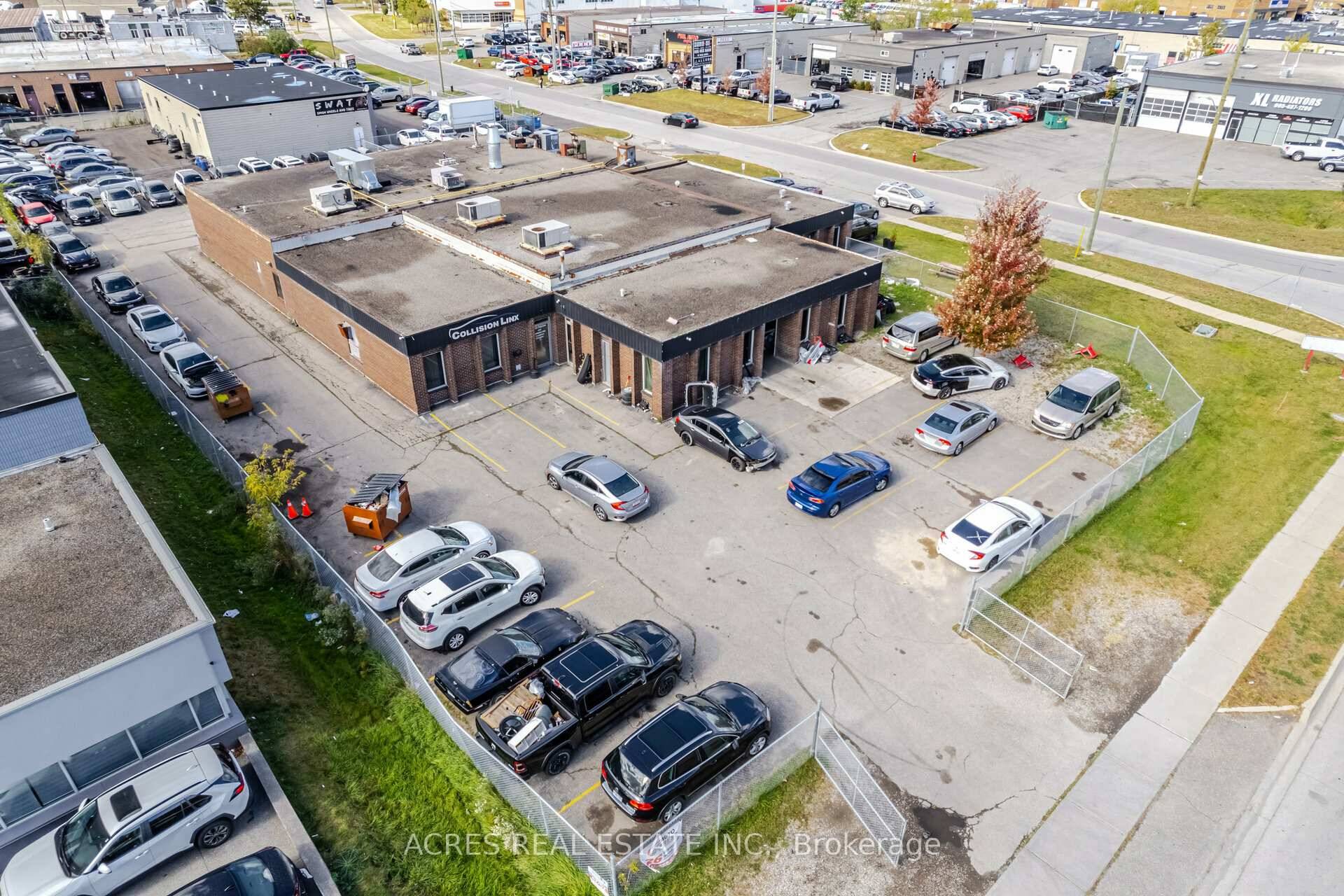 M2 Zoned, Industrial Freestanding building, Functional corner lot, Prime location with exposure, Easy access from two streets, Close to Highways 410, 407 amp ; Steeles, Secured Yard.