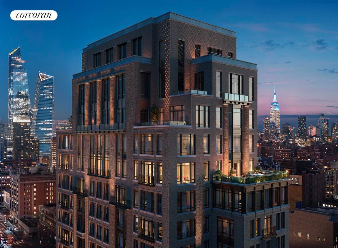 THE PENTHOUSE COLLECTION Inspired by West Chelsea's historical architecture and rich heritage, The Cortland, located at 555 W 22nd Street, is a striking new presence on the Hudson waterfront.