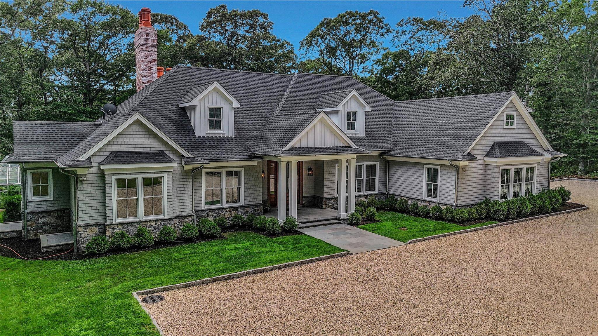 Stunning custom built masonry contractor's own home.
