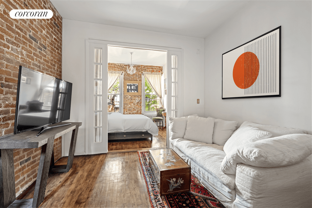 Perfection on Perry ! This petite 1 bedroom is located on one of the best blocks in the West Village tree shaded Perry Street !