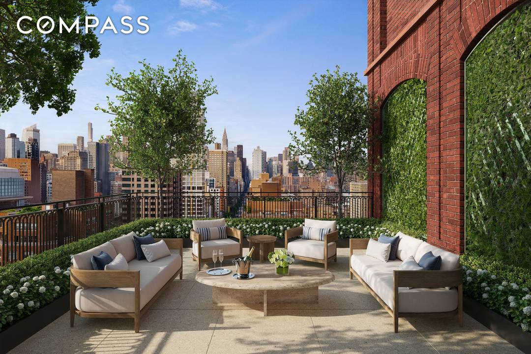 COMING TO GRAMERCY 2026. Crowning the top of The Willow, Penthouse A is full floor, grand four bedroom, three and a half bathroom residence showcasing refined design and effortless flow.