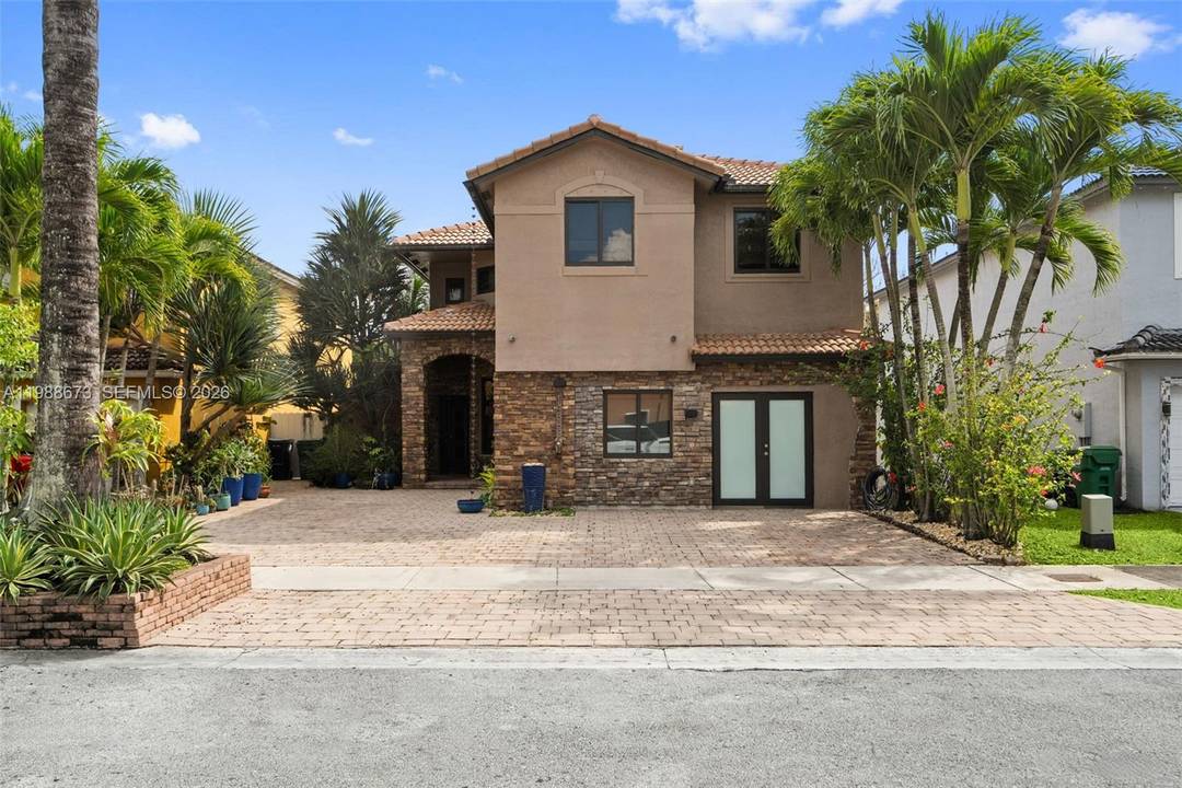 Well Maintained completely remodeled two story single family home, 4 bedrooms 3 full bath 2 half baths !