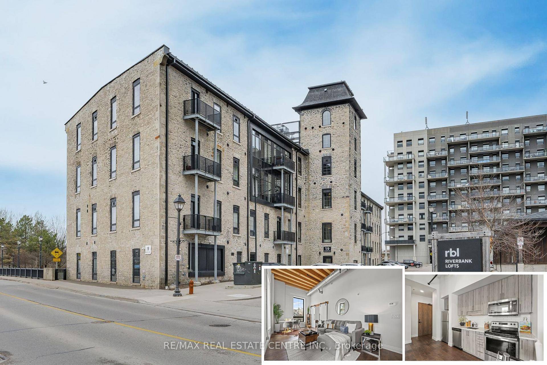Discover a perfect blend of industrial charm and modern comfort in this stunning one bedroom loft, perched in the iconic Riverbank Lofts a beautifully repurposed former American Standard factory, set ...