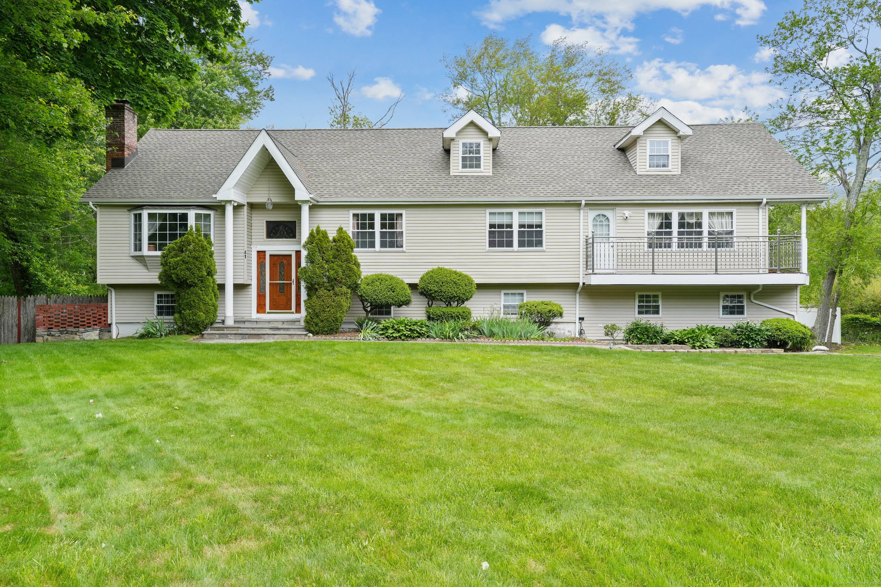 Welcome to 41 alpine Road a beautifully updated raised ranch home offering the perfect blend of charm, comfort, and modern finishes Nestled on over an acre of professionally landscaped, park ...