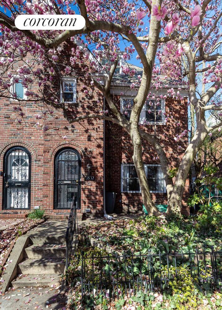 In the heart of the Jackson Heights Historic District, there is a home that doesn't just sit on the block it reigns over it.