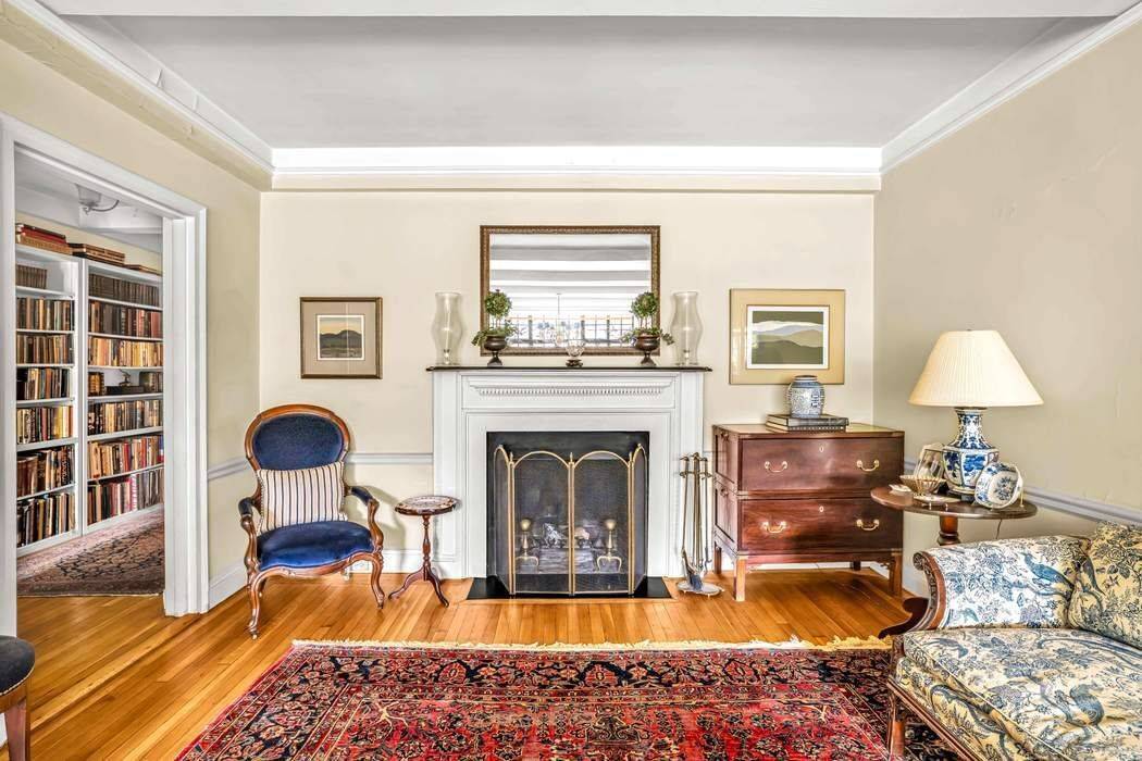 Classic prewar elegance meets endless potential in this spacious two bedroom, one and a half bath residence, situated on a semi private floor shared with only one other apartment.