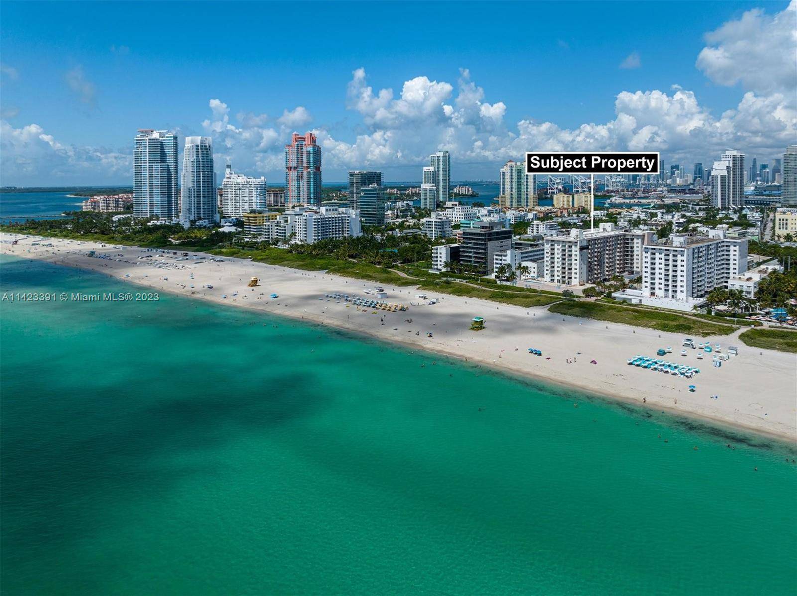 South of Fifth oceanfront remodeled condo.