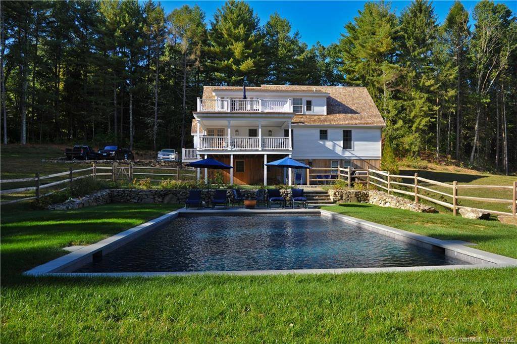 Pristine 5 bedroom private home on scenic dirt road ideal for walking, jogging and biking.