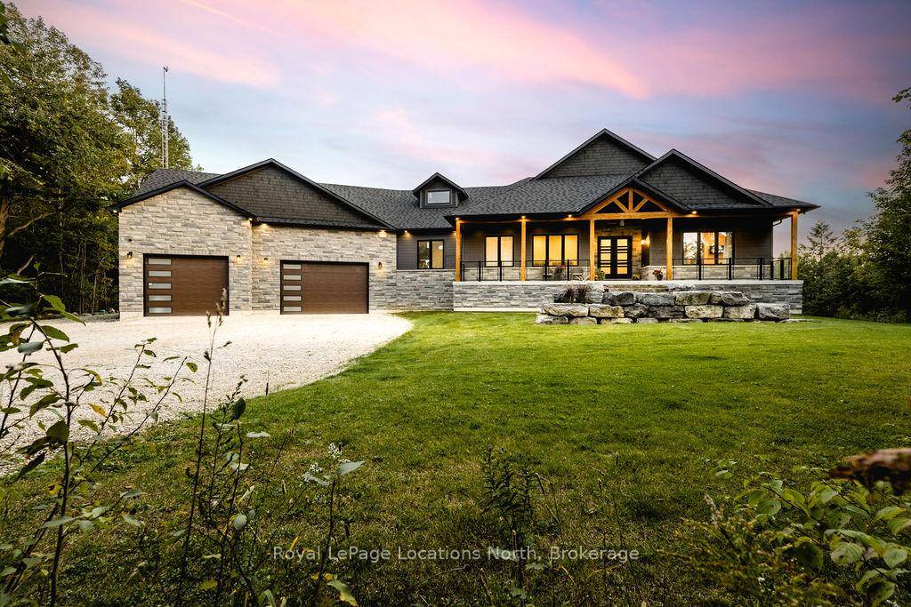 Welcome to your private retreat, set on 92 stunning acres w km of trails an operational sugar shack crafted from timber harvested on site, complete with 300 taps.