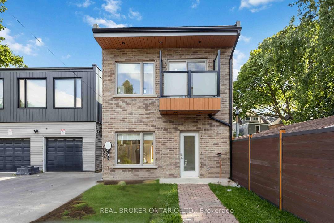 A newly built two storey laneway home that blends design with function.