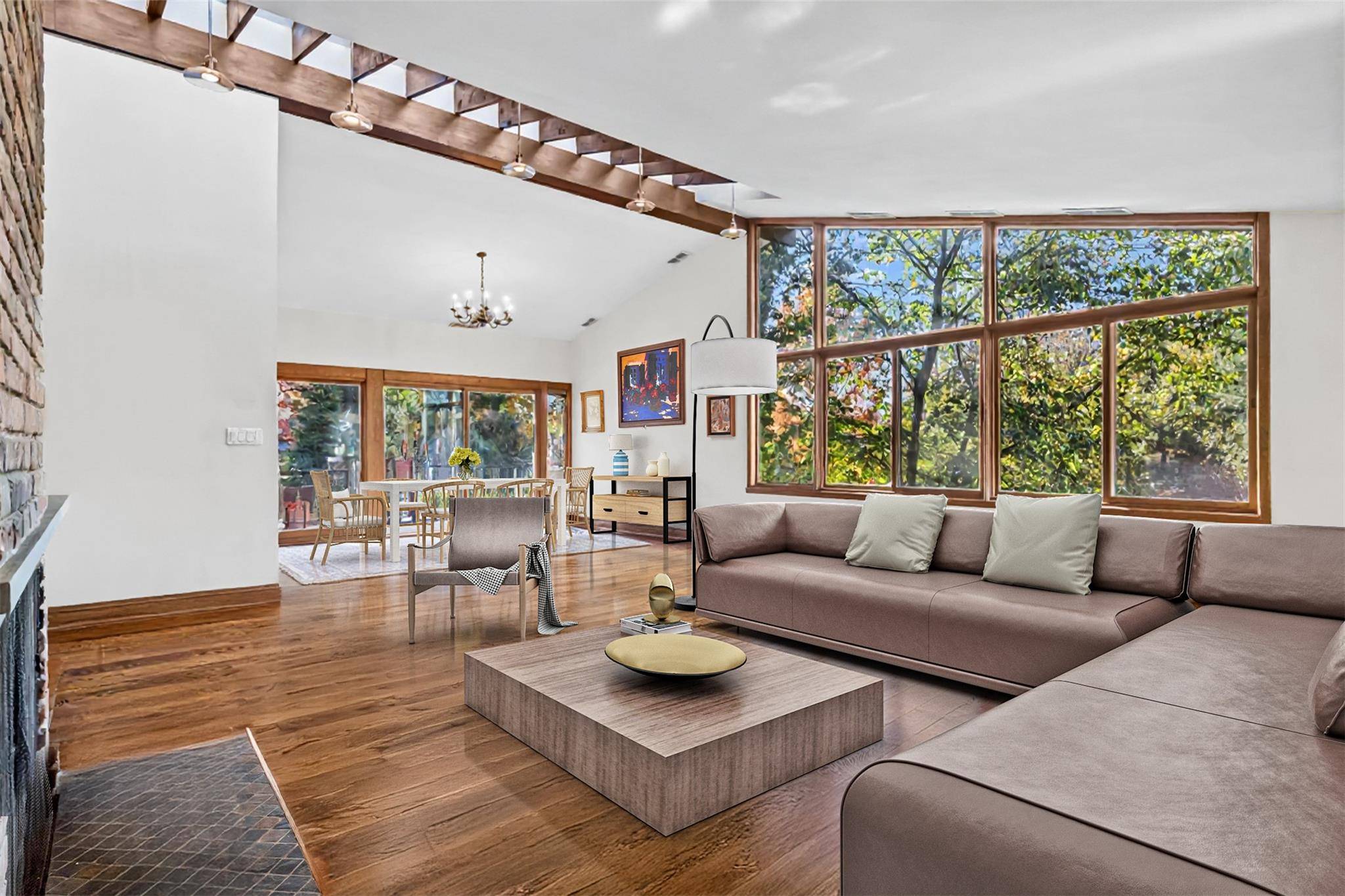 Wake up to the sounds of nature and sip your morning coffee on the deck overlooking the expansive, mature backyard an ideal space for entertaining or quiet relaxation.