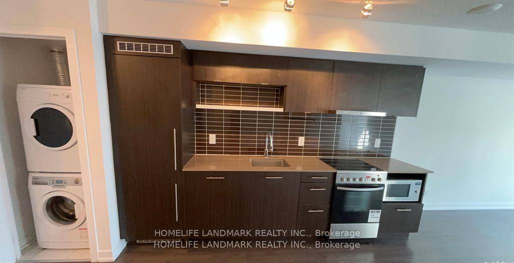 Well Maintained Condo, Bright and Spacious 1 1 Convertible Den With Door, Can Be Used As The 2nd Bedroom, Open Concept Kitchen With Walkout Balcony, Unobstructed View From Both Balcony ...