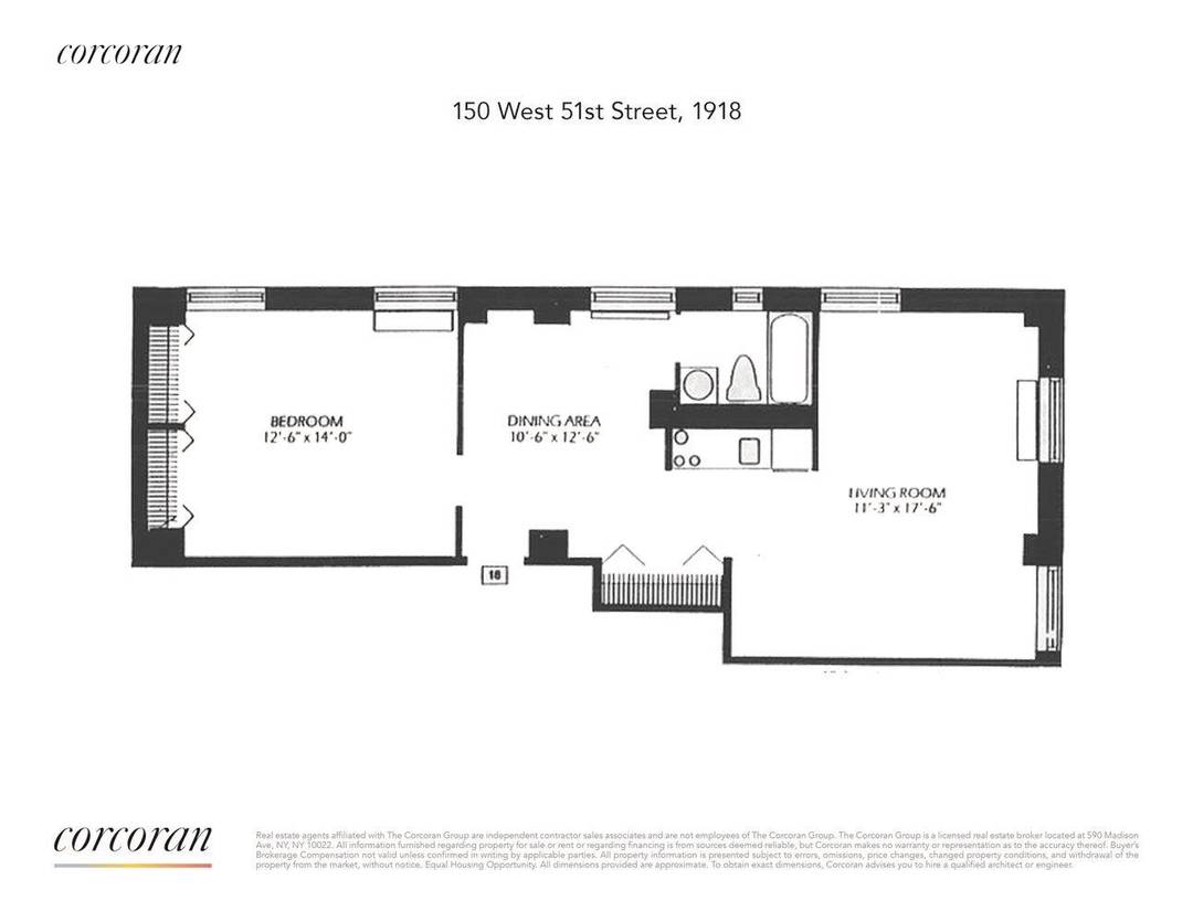 Beautiful, Sunny Fully Renovated and Large 1 Bedroom, on a high floor of a Luxury Midtown Condominium An Ideal Midtown Home Pied à Terre or Investment Opportunity.