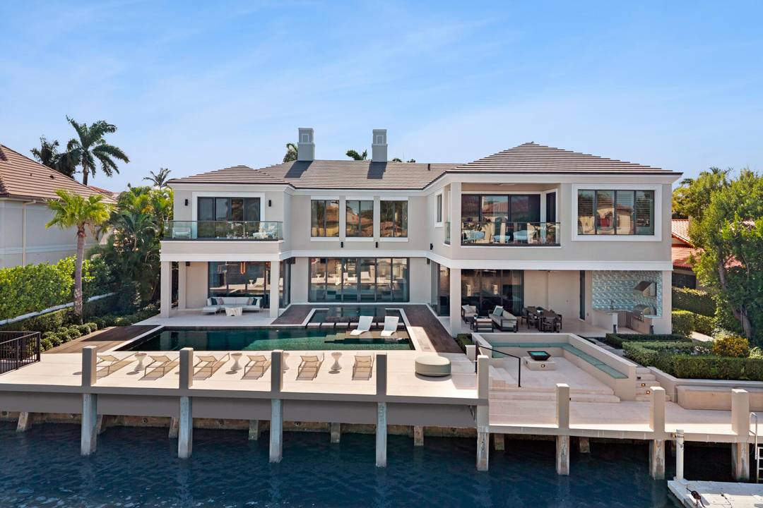 Stunning waterfront estate located in Boca Raton's ultra exclusive, guard gated Sanctuary neighborhood one of the safest and most prestigious deep water communities in the nation.