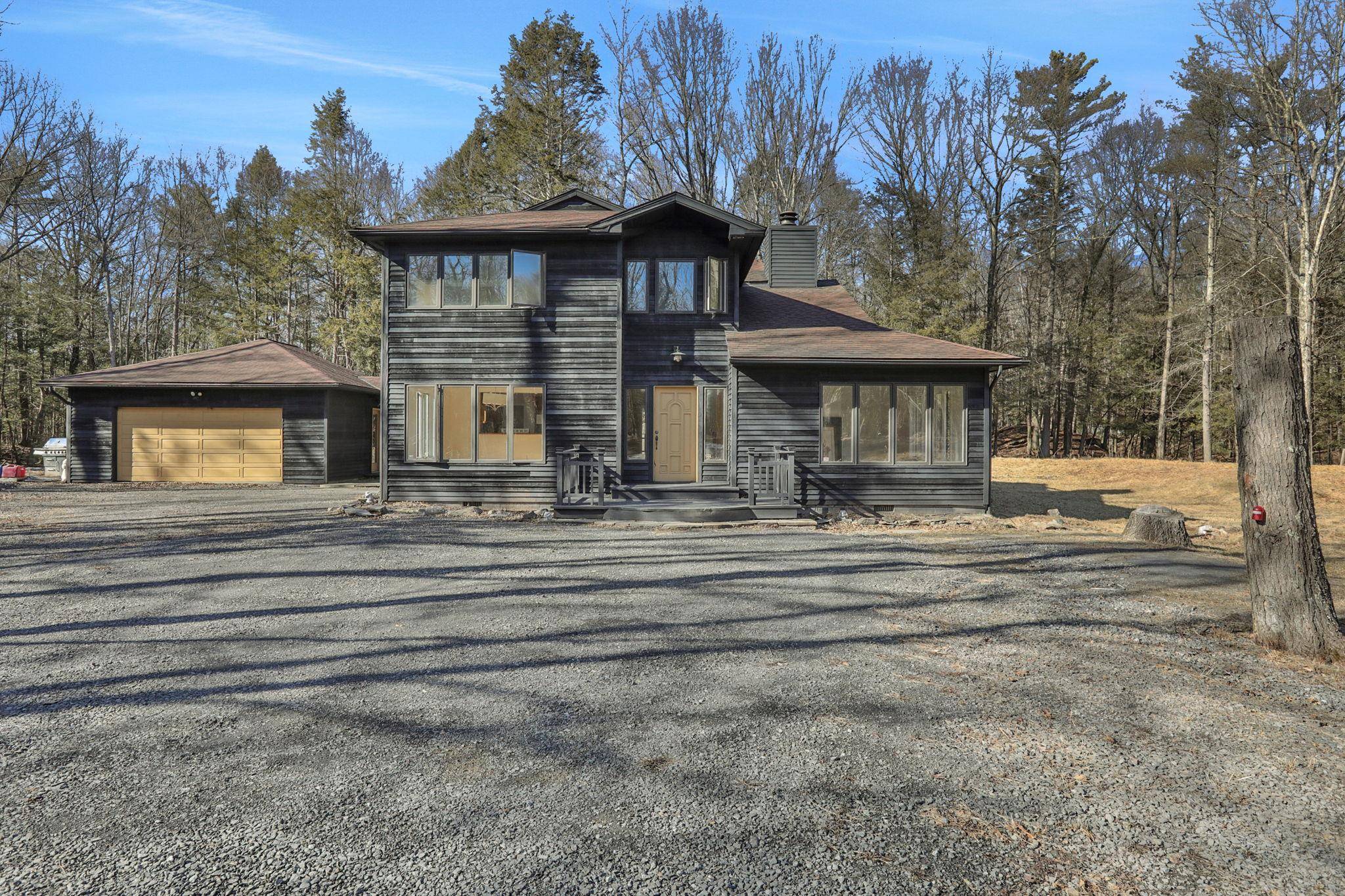 Nestled on 10. 6 private acres at the end of a quiet cul de sac, this custom built contemporary home offers a rare blend of privacy, space, and modern comfort, ...