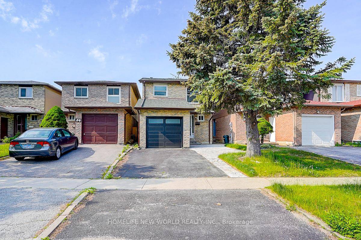 Substantially Renovated Top To Bottom, Spacious, 3 1 Bedrooms Detached Link Home In Highly Sought After Milliken Mills West Community.