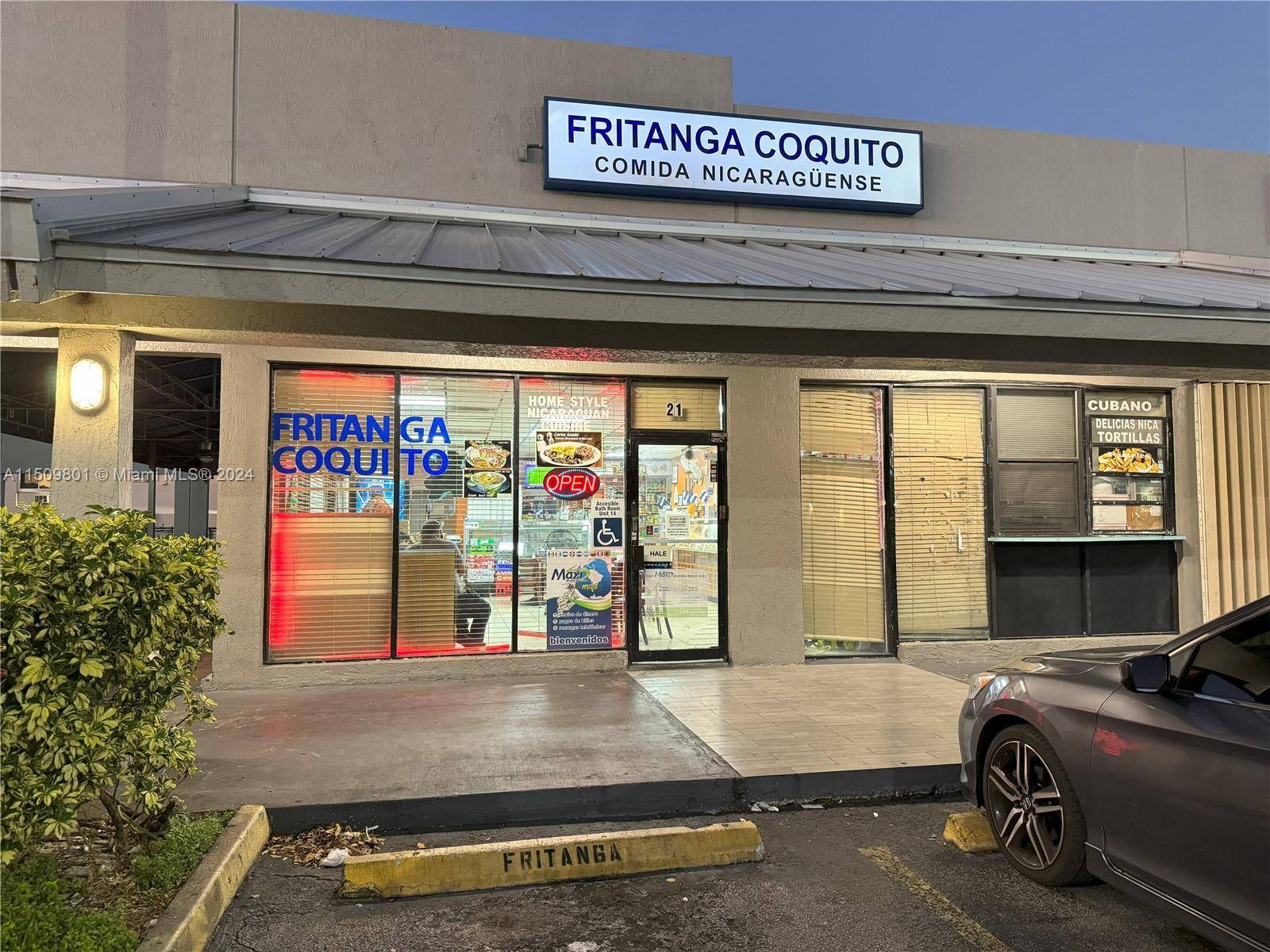 Well known Fritanga business for sale in the heart of Hialeah.