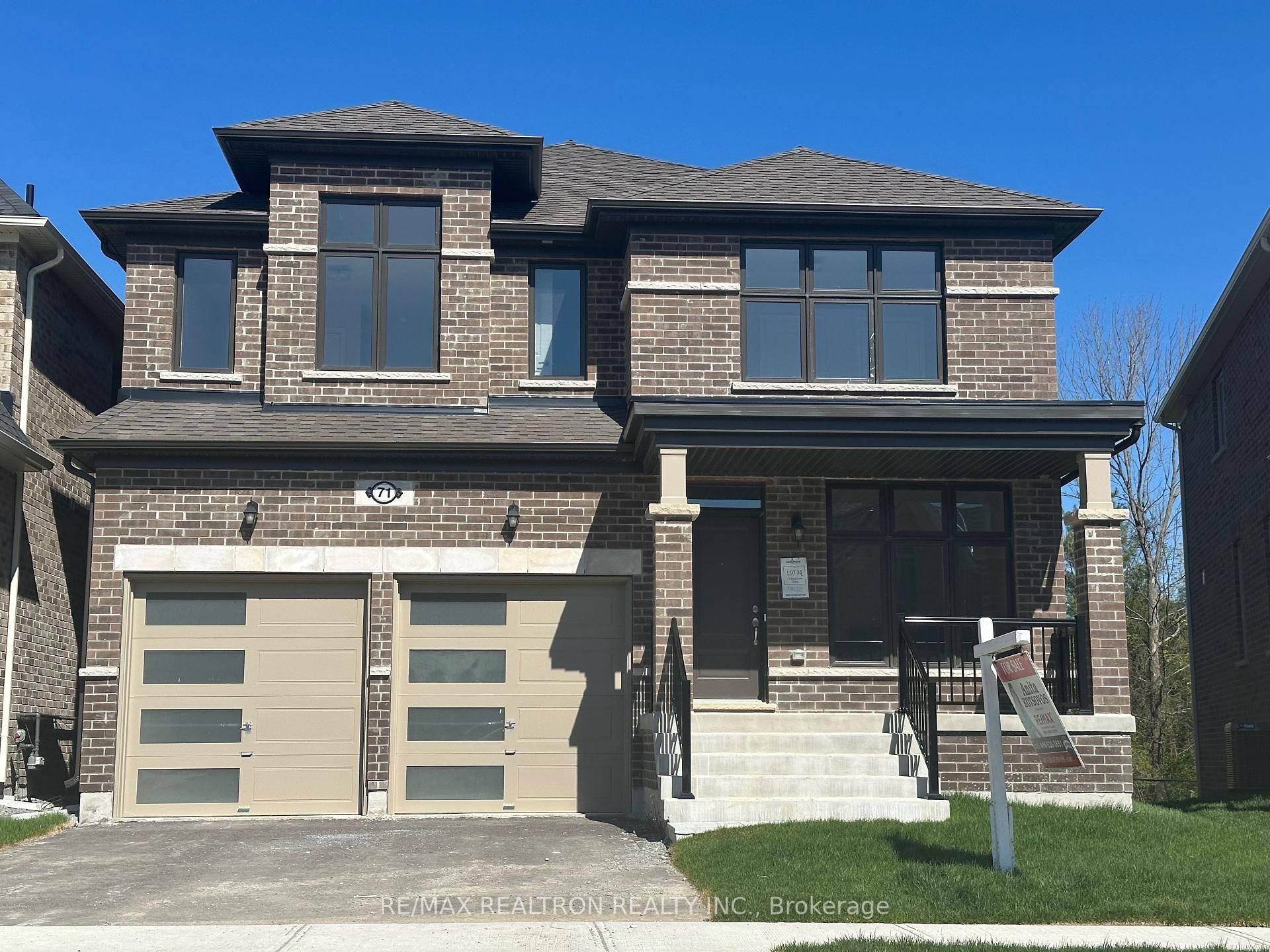 Absolutely stunning newly built, never lived in, luxuriously appointed executive home on a generous private lot, backing on to trees and river !