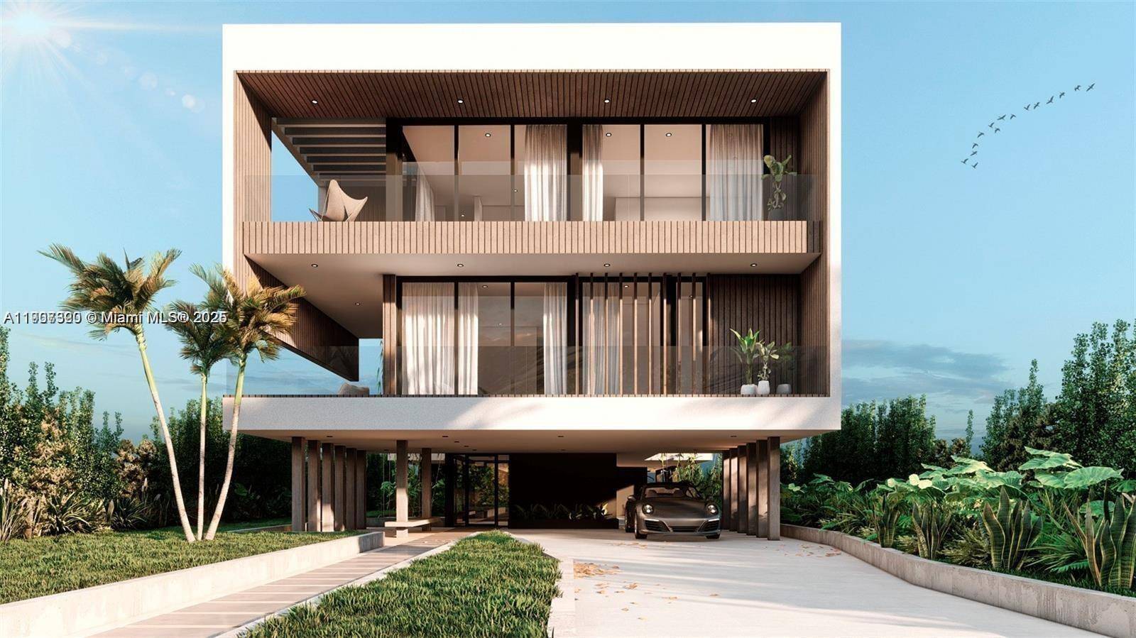 Approved Plans ! Ready to build your Dream Home in the heart of the Miami Beach.