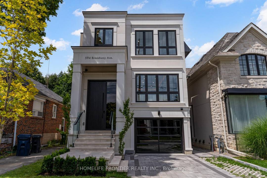 Experience elevated living in this custom built, ultra luxurious residence in the heart of prestigious Leaside.