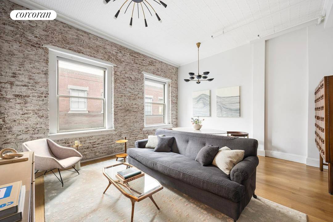 Experience the perfect blend of prewar character and exquisite contemporary finishes by Damon Liss in this sophisticated two bedroom, two and a half bathroom duplex with expansive private terrace at ...