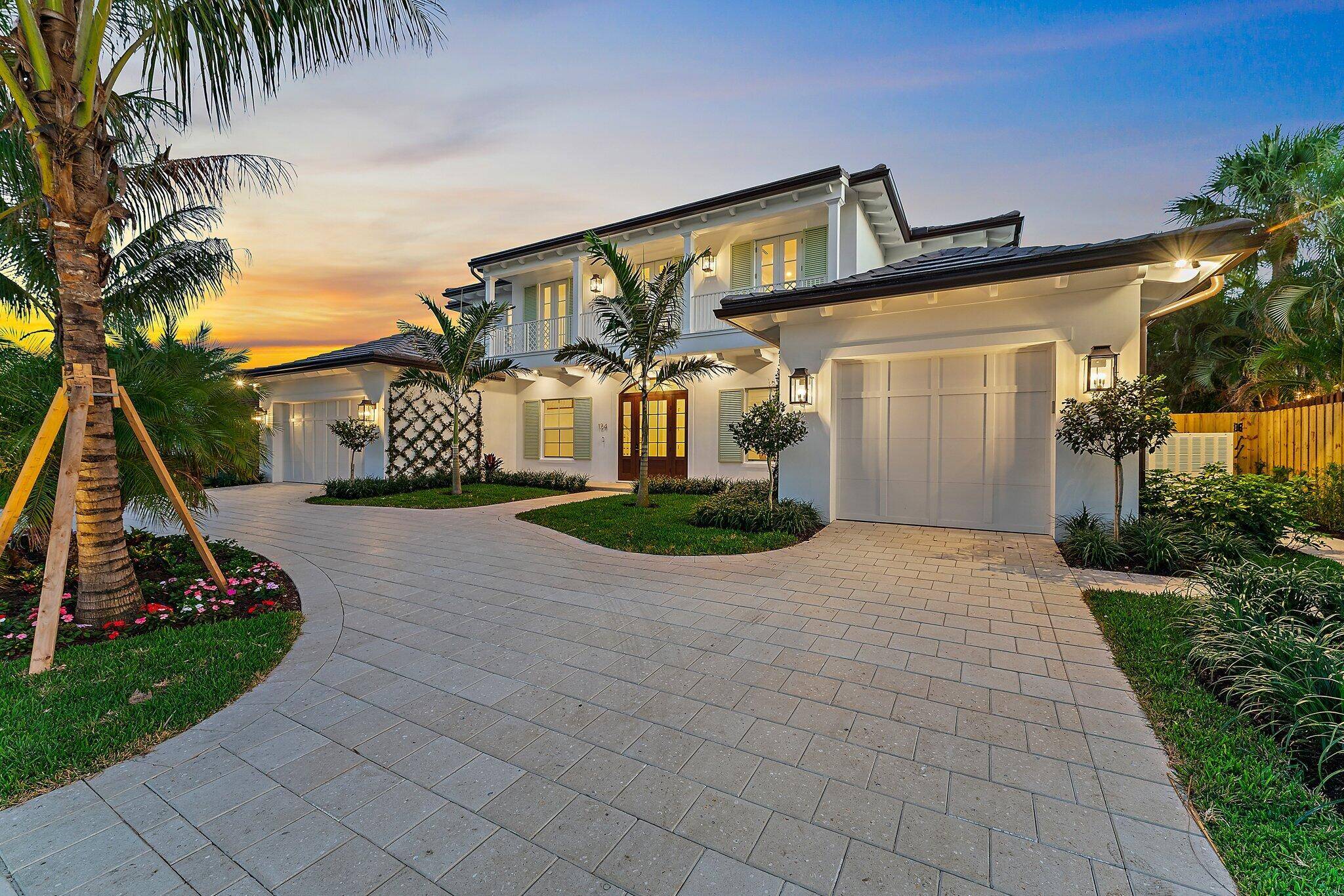 Easterly breezes await off of Lakeside Drive in this brand new construction estate, ''The Palm House'', curated by RJS Builders.