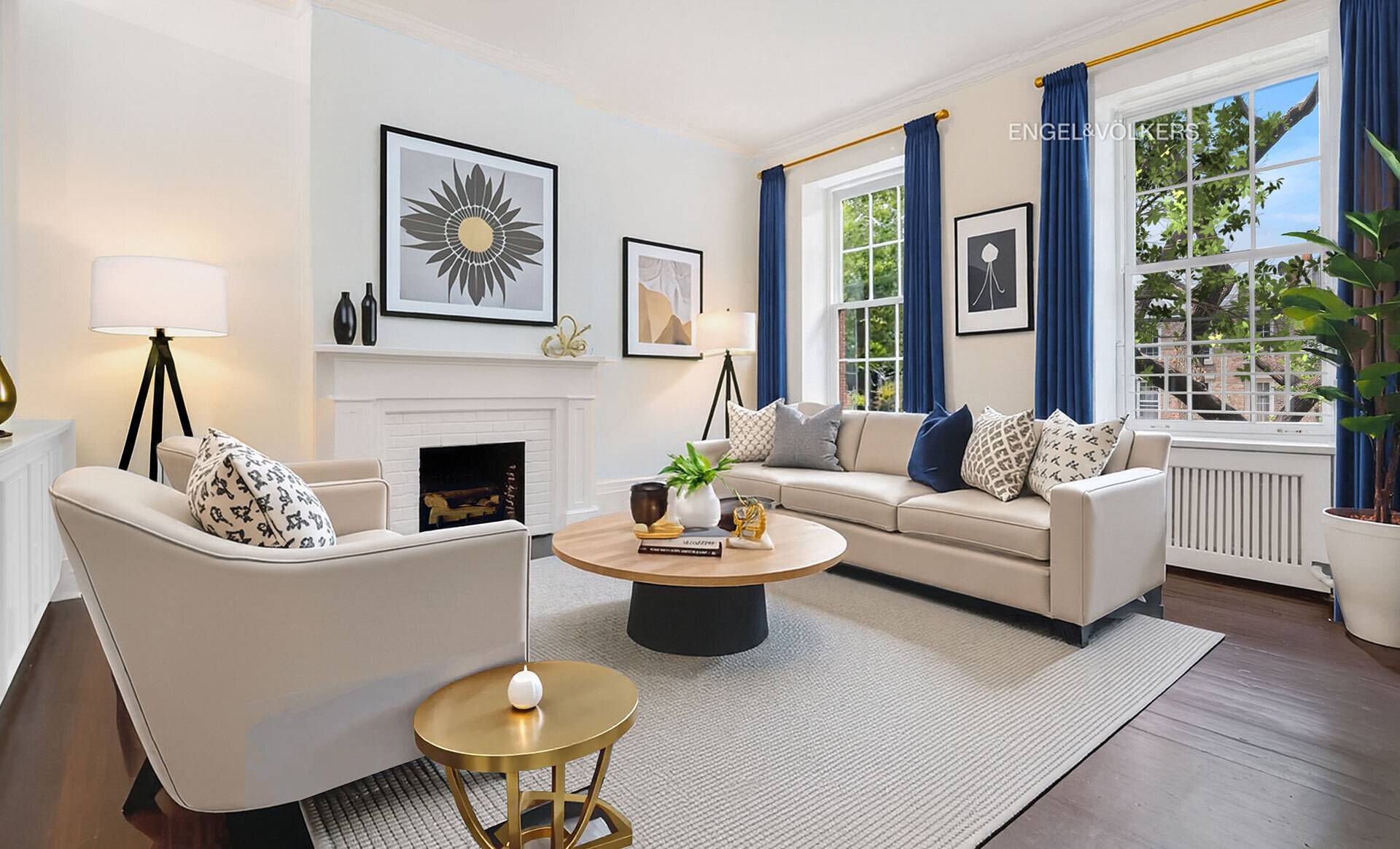 One of a Kind Townhouse Style Living in the Heart of Greenwich Village This exceptional home spans Two Full Floors approx.