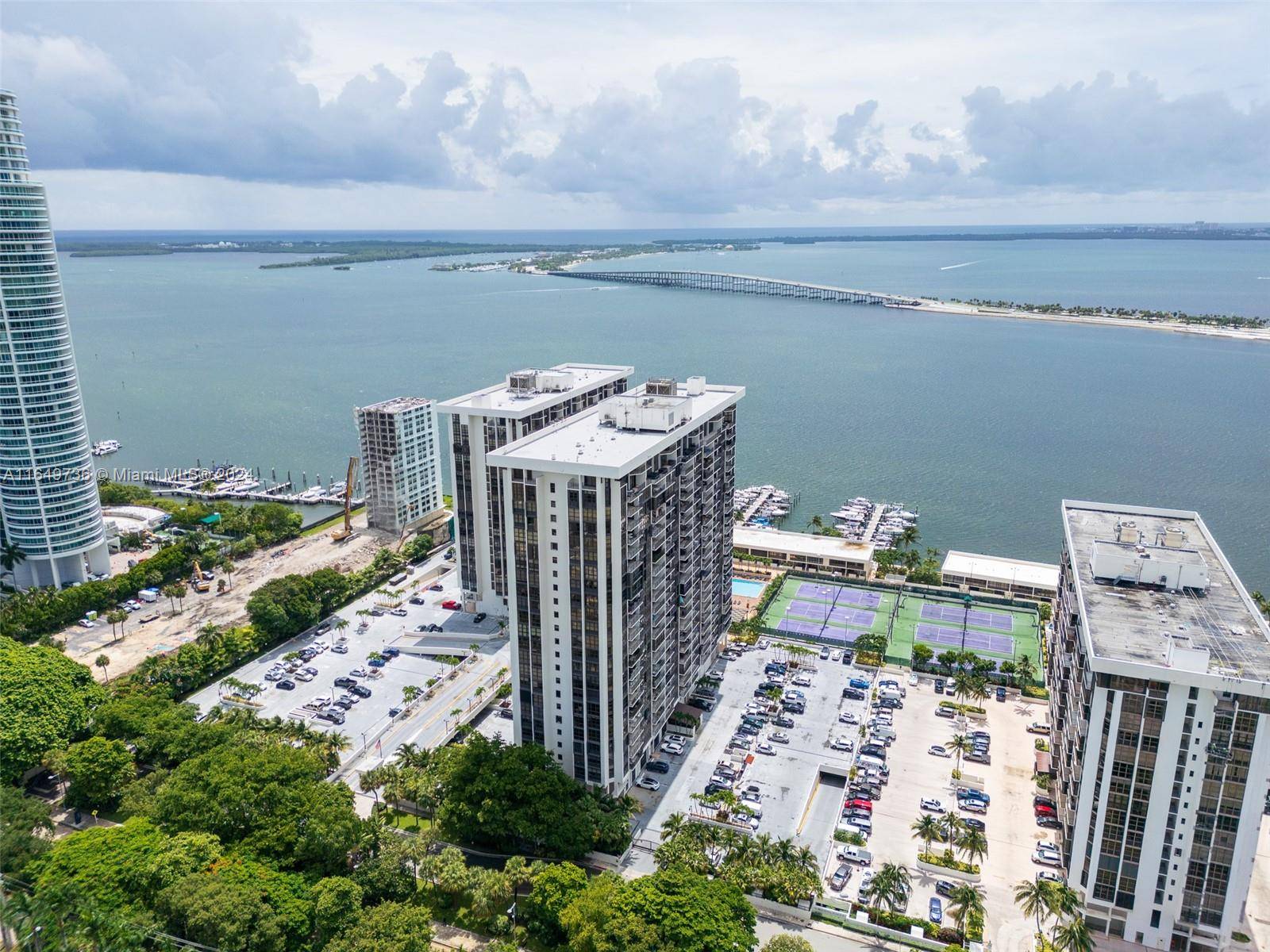 2 bedroom condo at Brickell Place, complete with coveted underground parking.