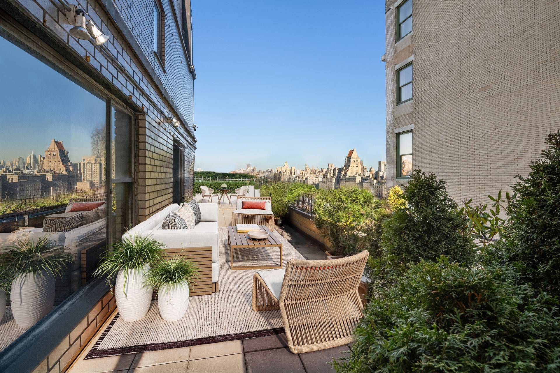 Bring your contractor and create a dream home with spectacular open views of Central Park and unparalleled outdoor space.