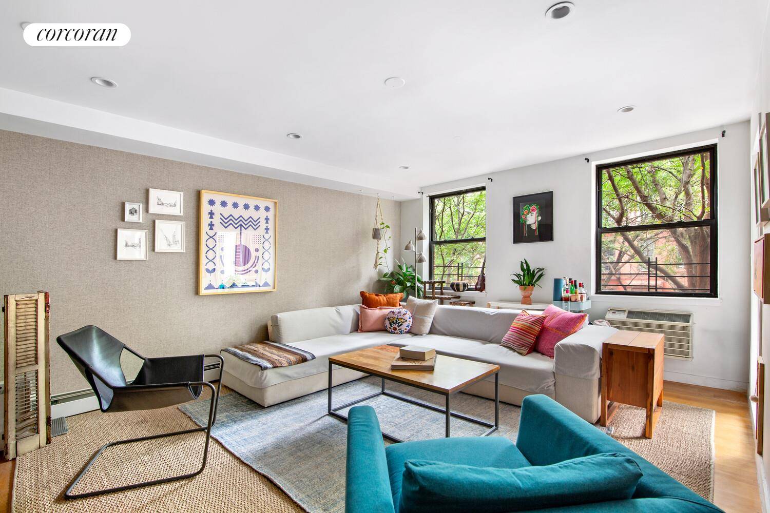 Welcome to 714 Sackett Street 2F, a full floor residence nestled in the heart of Park Slope.
