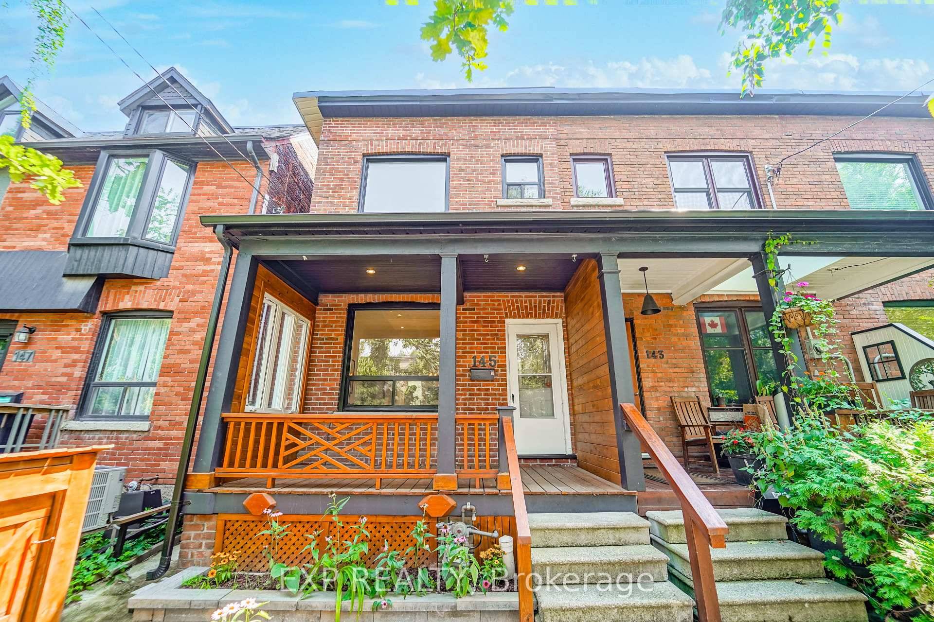 Welcome to 145 Langley Ave, Stunning Home located in Prime Riverdale neighbourhood, masterfully renovated gem, This exceptional two storey residence, offering spacious above grade living space, seamlessly combines historic charm ...