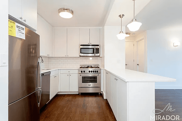 Crisp, renovated 2 bedroom 2 bathroom with gorgeous hardwood strip flooring and a private balcony.