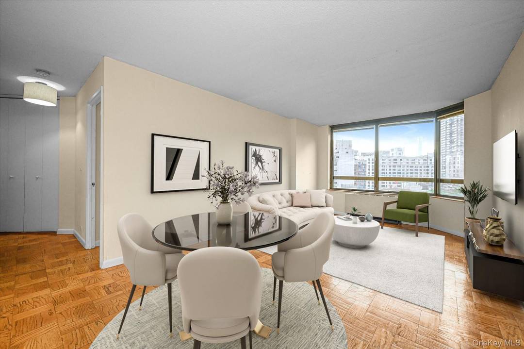 Welcome to Unit 12J ! This 1 bedroom CONDO offers comfortable living spaces with breathtaking city views from the living room s oversized window and the bedroom, allowing you to ...