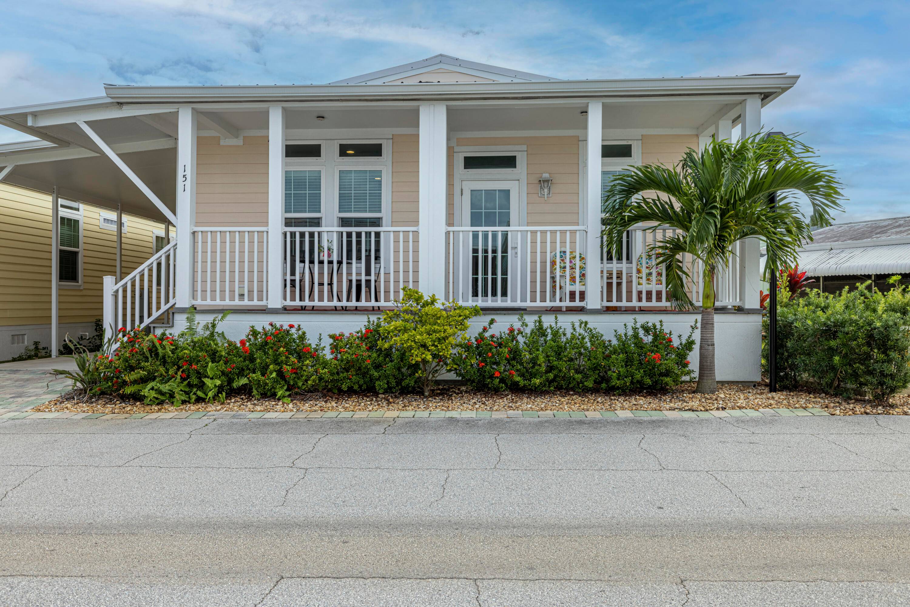 This Key West Style BEACH HOME is located in the desirable Ocean Breeze Resort !