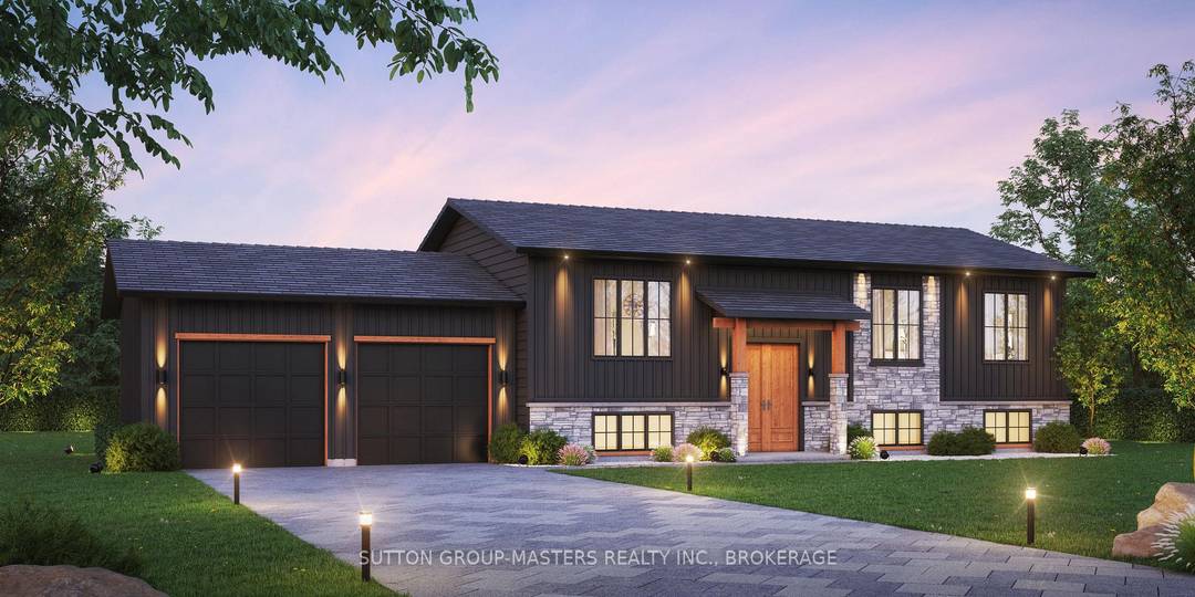 An excellent 5 plus acre lot with a build to suit from North Peak Homes.