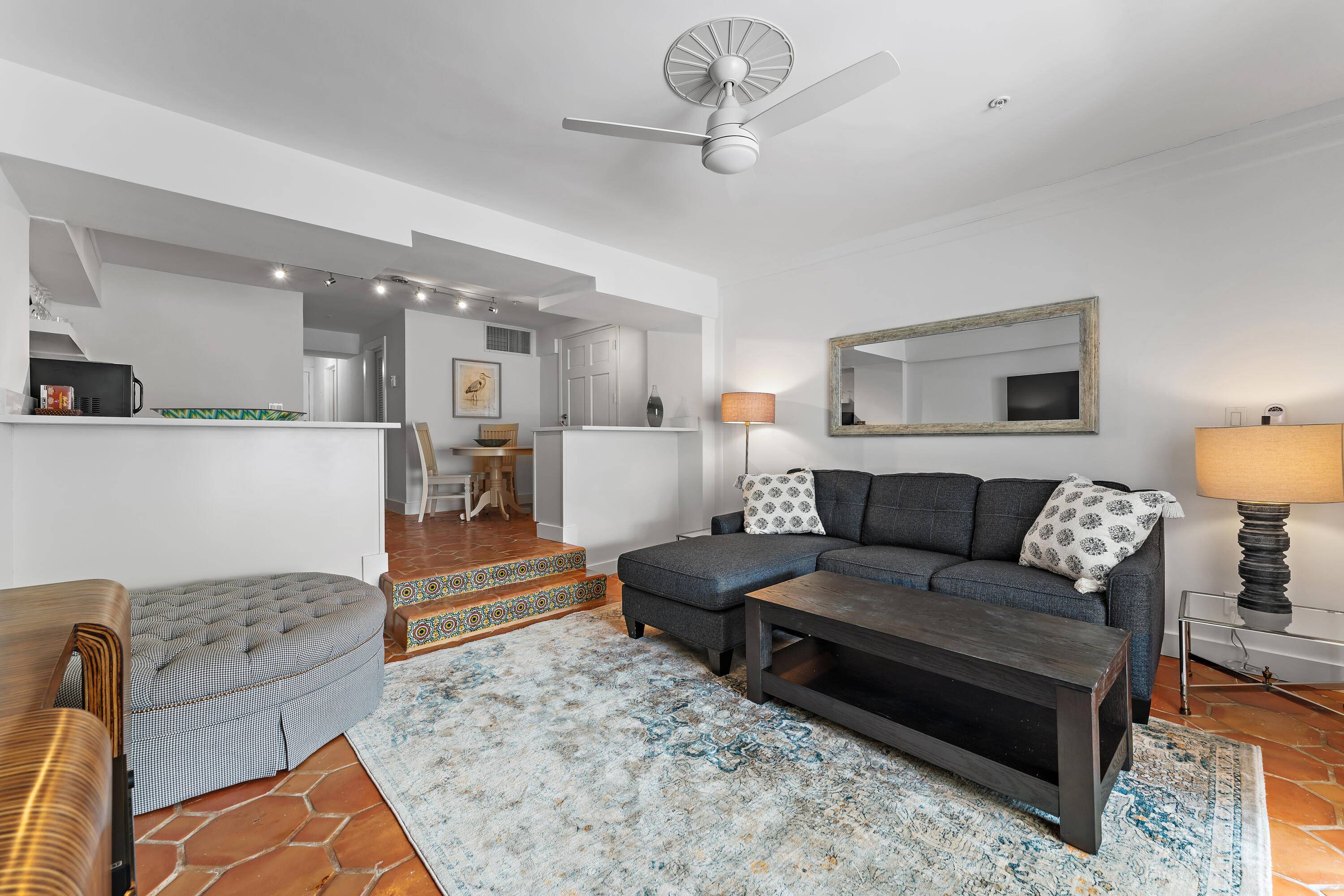 Step into effortless Palm Beach living with this 2 bedroom condo, featuring 2 fully furnished units connected that can be split for privacy.