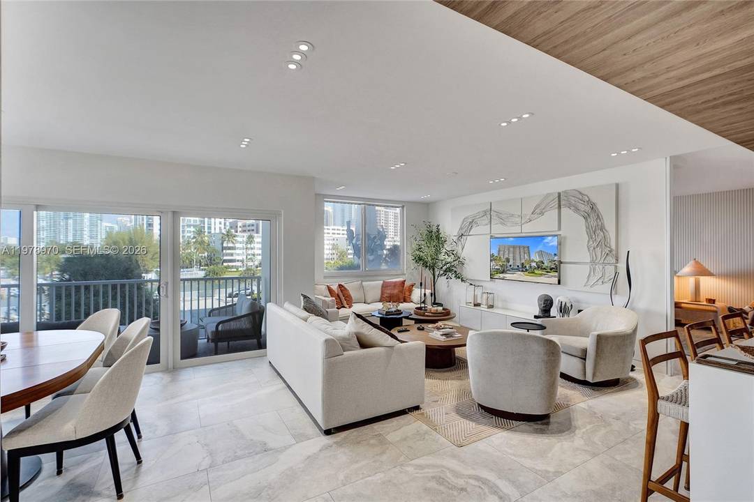 Beautifully redesigned 2 bedroom, 2 bath residence at 300 Bayview Dr in the heart of Sunny Isles Beach.