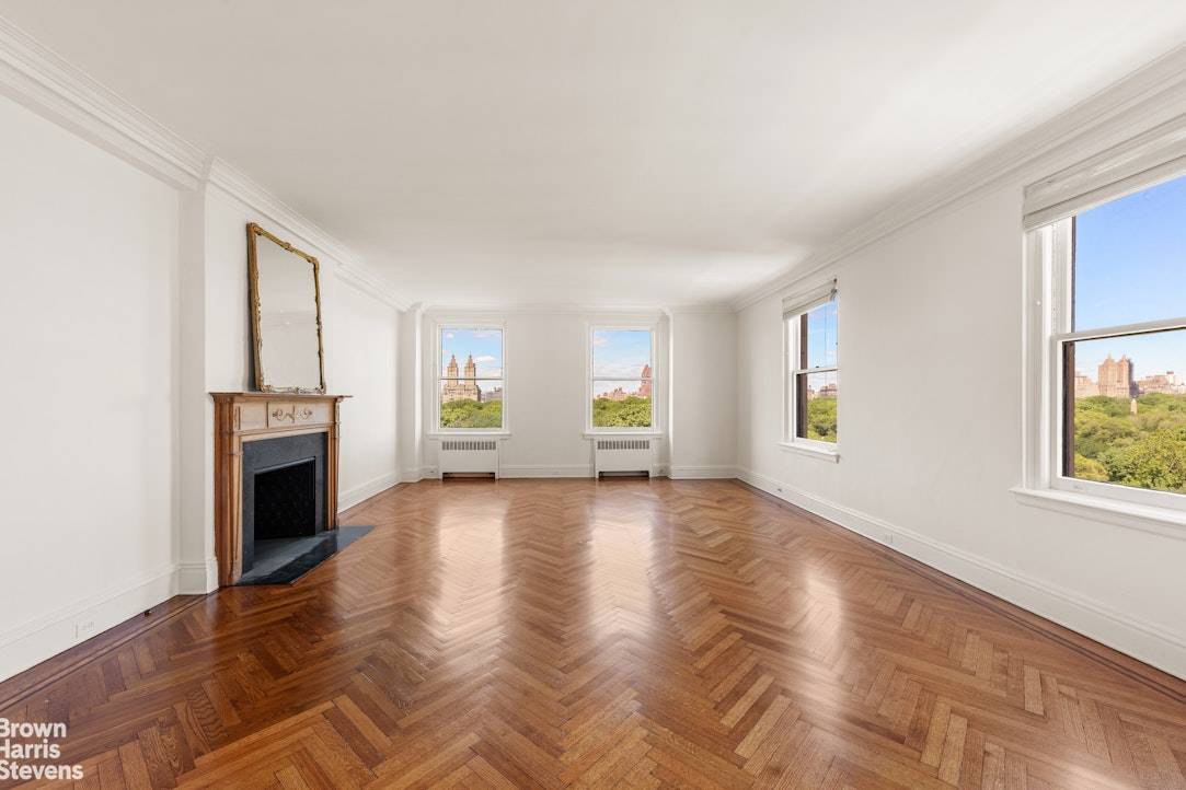 This very high full floor home with unparalleled West and North facing Park views is now available for the first time in over 50 years.