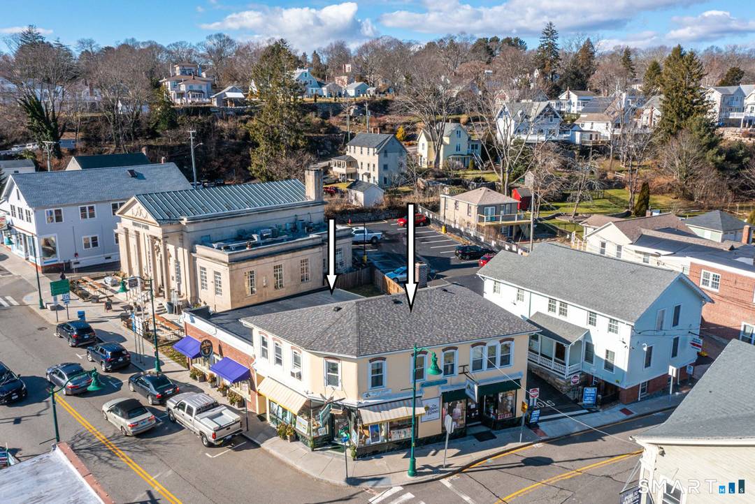 Premier Downtown Mystic Location Three Retail Spaces on the first level and 2 Office Retail spaces on the second level.