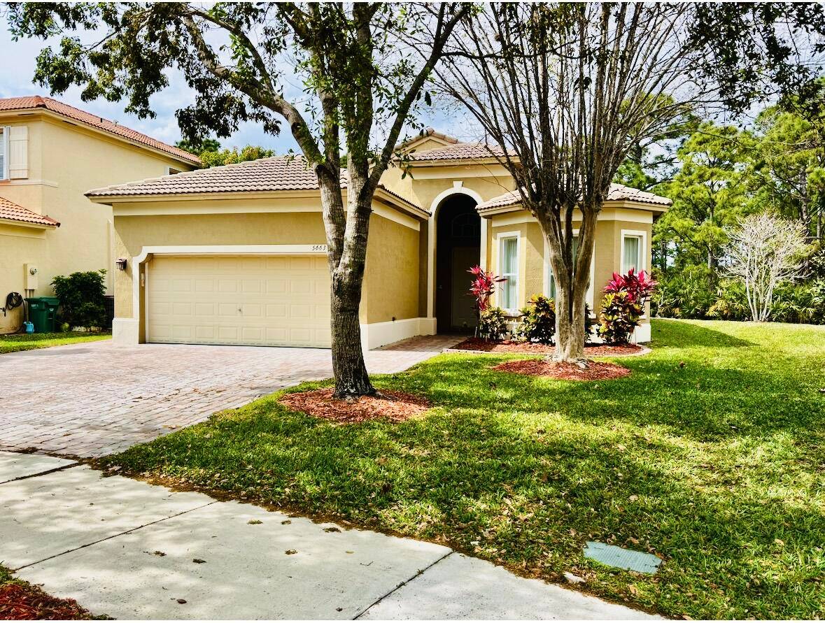 RARE 5 bedroom 3 bath UNDER 400K fully furnished in sought after Portofino Shores.