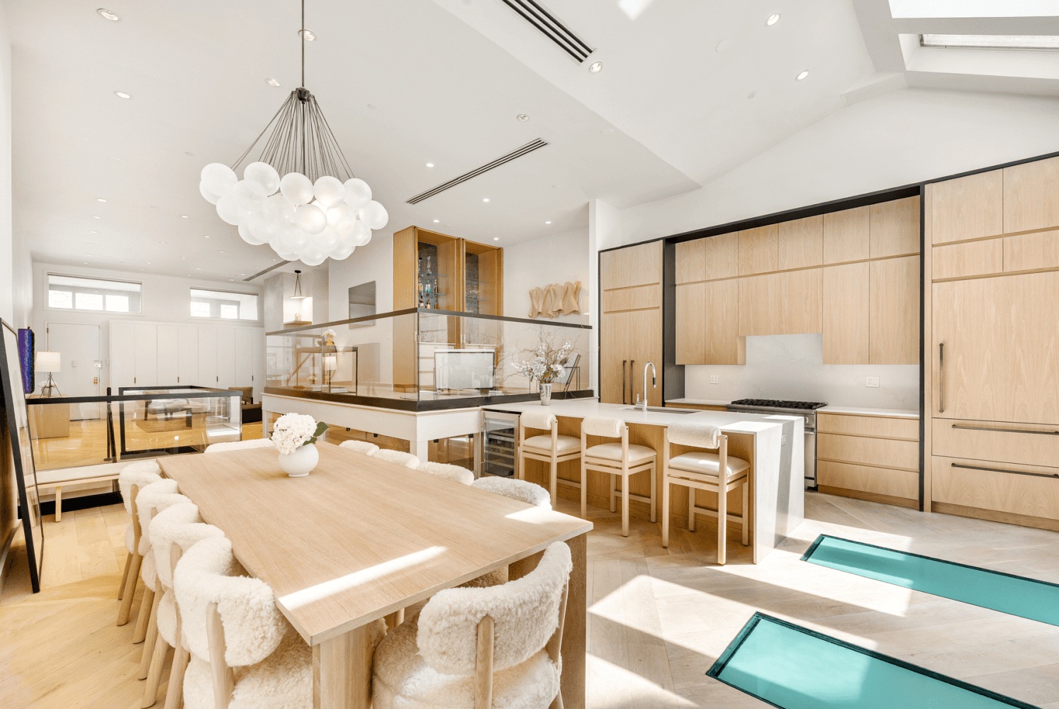 Architectural Tribeca Duplex Loft with Dramatic Scale and Bespoke Finishes Welcome to Residence 1 at 53 Warren Street a sprawling duplex loft in the heart of Tribeca that offers townhouse ...